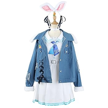 Amazon.co.jp: [MollySky] ホロライブ 兎田ぺこら コスプレ衣装